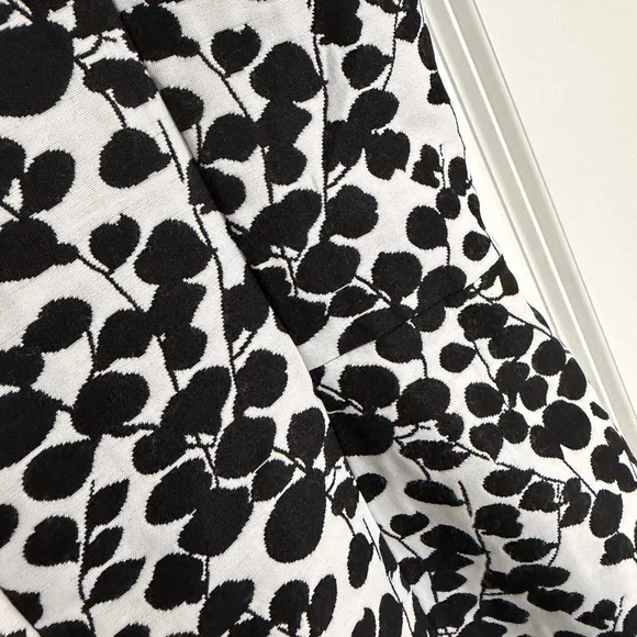 Max & Cleo Strapless Dress with Black and White Pattern - Picture 5 of 6